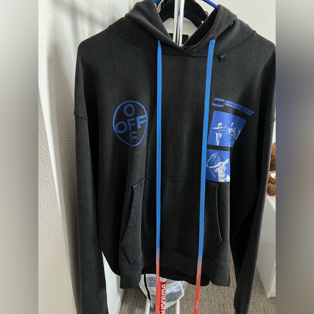 Unisex off white hoodie